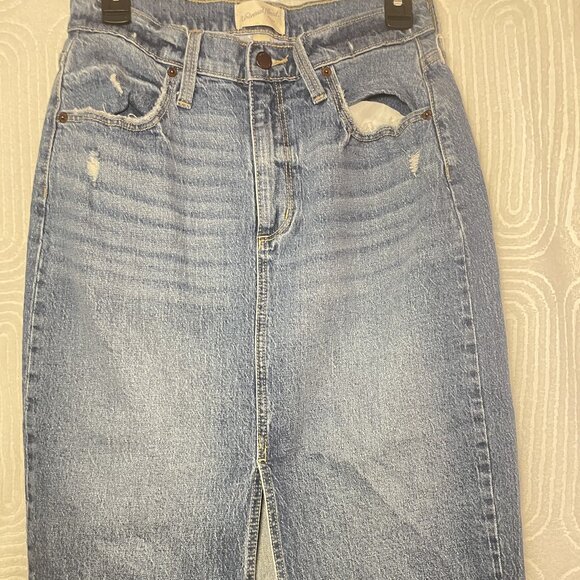 Universal Thread Goods co. denim midi skirt - Picture 1 of 4